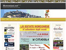 Tablet Screenshot of morconiani.net